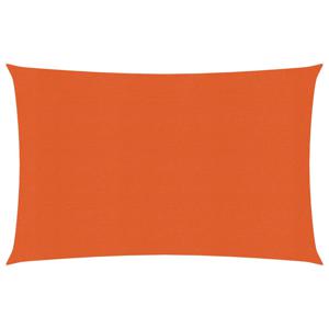 Zonnezeil 160 g/m 2x3,5 m HDPE oranje
