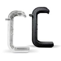 Clips t.b.v. Vogelpinnen Zonnp. 35mm zwart (150 st)