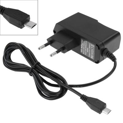 Micro USB Oplader voor Tablet PC / mobiele telefoon, Output: DC 5V / 2A , EU stekker