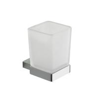 Wiesbaden Eris glashouder met glas chroom Wiesbaden Eris glashouder met glas chroom