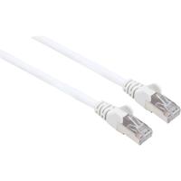 Intellinet 741378 RJ45 Netwerkkabel, patchkabel CAT 6a (losse kabel CAT 7) S/FTP 1.50 m Wit Halogeenvrij 1 stuk(s)