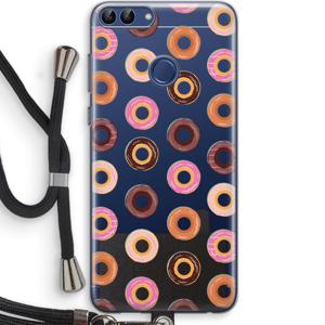 Donuts: Huawei P Smart (2018) Transparant Hoesje met koord