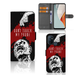 OnePlus Nord N100 Portemonnee Hoesje Zombie Blood