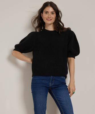 uni trui met korte pofmouw