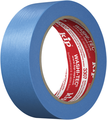 Kip 3307 FineLine tape Washi-Tec Schilderstape Blauw - 36mm x 50m