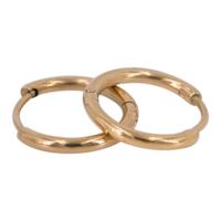 Kalli Oorringen Rond Smal Goud 1.1 cm | 1894