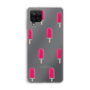 Waterijsje: Samsung Galaxy A12 Transparant Hoesje