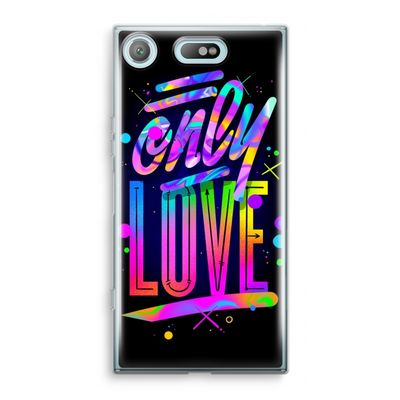 Only Love: Sony Xperia XZ1 Compact Transparant Hoesje