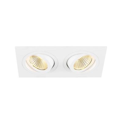 SLV Witte inbouwspotNew Tria 155 2x Led 3000K - 1008513