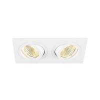 SLV Witte inbouwspotNew Tria 155 2x Led 3000K - 1008513