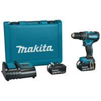 Makita DHP485SFE Accu klop-/schroefboormachine 18V 3.0Ah in koffer