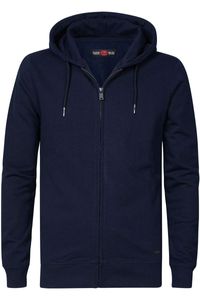 Petrol Industries Regular Fit Hooded Sweatshirt Marine, Effen