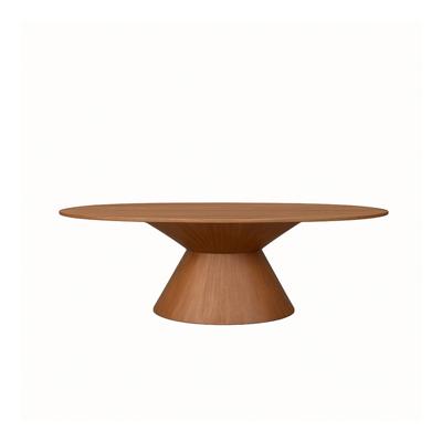 LABEL51 Ovale Eettafel 'Jagger' Naturel Mangohout, 200 x 110cm
