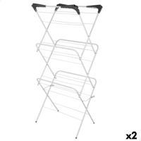 Waslijn Max Home Metaal 62 X 140 X 45 CM (2 Stuks)