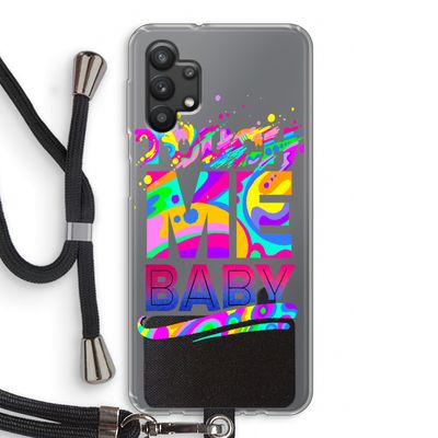 Touch Me: Samsung Galaxy A32 5G Transparant Hoesje met koord