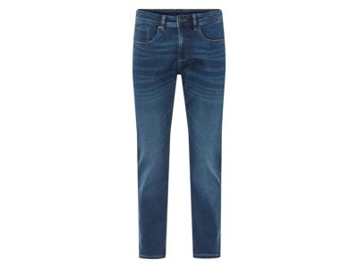 LIVERGY Heren sweatjeans - Slim fit (Blauw, 48 (32/32))