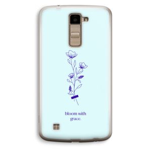 Bloom with grace: LG K10 (2016) Transparant Hoesje