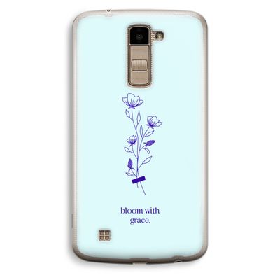 Bloom with grace: LG K10 (2016) Transparant Hoesje