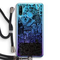Vexx Black Mixtape: Huawei P30 Lite Transparant Hoesje met koord