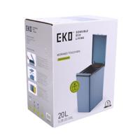 EKO morandi afvalemmer 20l blauw touch