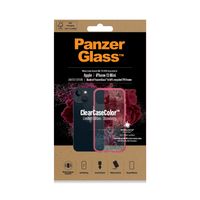 iPhone 13 Mini PanzerGlass ClearCase Antibacterieel Hoesje - Rood / Doorzichtig - thumbnail