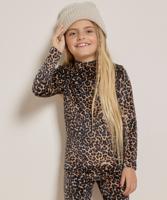 velvet top met print