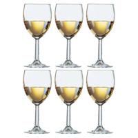 12x Wijnglas/wijnglazen Savoie voor witte wijn 240 ml - Wijnglazen