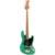 Fazley Outlaw Series Judge Plus Green elektrische basgitaar met gigbag