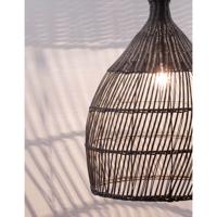 Lyora Grijze hanglampDestin rotan Ø 42cm - 9586702