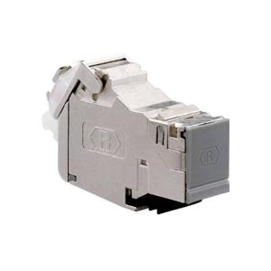 Rutenbeck UM-Cat.6A iso A wandcontactdoos RJ-45 Grijs