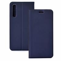 Ultradunne geperst magnetische TPU + PU lederen draagtas voor Huawei P30 Lite met kaartsleuf & houder (blauw) Ultradunne geperst magnetische TPU + PU lederen draagtas voor Huawei P30 Lite met kaartsleuf & houder (blauw)
