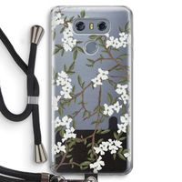 Blossoming spring: LG G6 Transparant Hoesje met koord