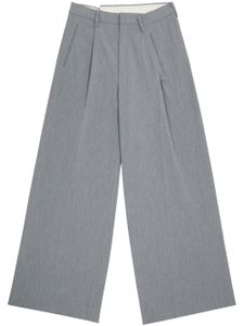 MM6 Maison Margiela pantalon à coupe ample - Gris