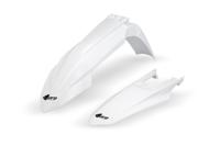 UFO PLAST spatbordset mudguard set ufo ktm white