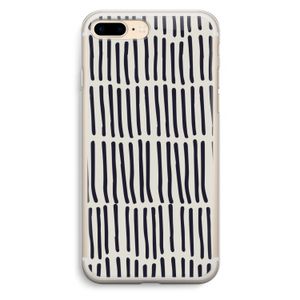 Moroccan stripes: iPhone 7 Plus Transparant Hoesje