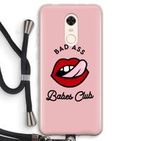 Badass Babes Club: Xiaomi Redmi 5 Transparant Hoesje met koord