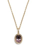 Octavia Elizabeth collier Tourdia en or jaune 18ct serti de diamant et de tourmaline