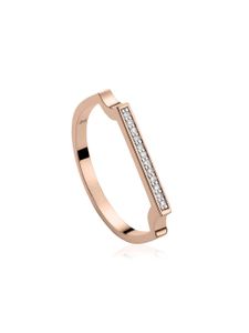 Monica Vinader bague RP Signature - Rose