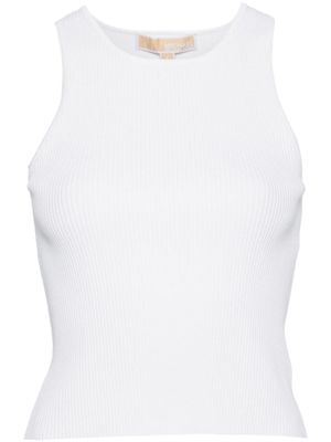 Michael Michael Kors débardeur nervuré - Blanc