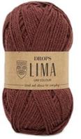 Drops Lima Uni Colour 9023 Wijnrood