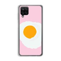Sunny side up: Samsung Galaxy A12 Transparant Hoesje