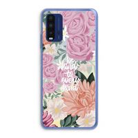 Kindness matters: Xiaomi Redmi 9T Transparant Hoesje