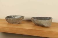 Waschbecken Stein Satz RM070309AB, 43x32x15 cm