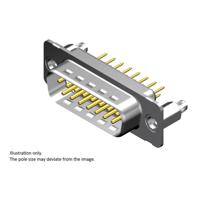 Molex 1731090150 D-sub stekker 1 stuk(s) - thumbnail