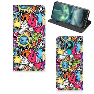 Nokia 3.4 Hippe | Standcase | Punk Rock