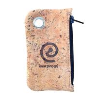 Earproof Cork Pouch Hoesje voor Oordoppen - Kurk