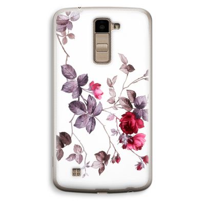 Mooie bloemen: LG K10 (2016) Transparant Hoesje
