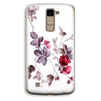 Mooie bloemen: LG K10 (2016) Transparant Hoesje