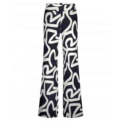 Lady day - Blauw | Dames | Broek | Blauw | XL | regular | Kamst mode