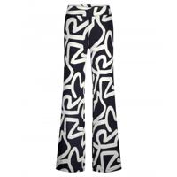 Lady day - Blauw | Dames | Broek | Blauw | XL | regular | Kamst mode